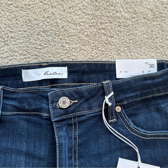 KanCan Women’s Mid Rise Bermuda Length Shirts 13/30 - Picture 5 of 5